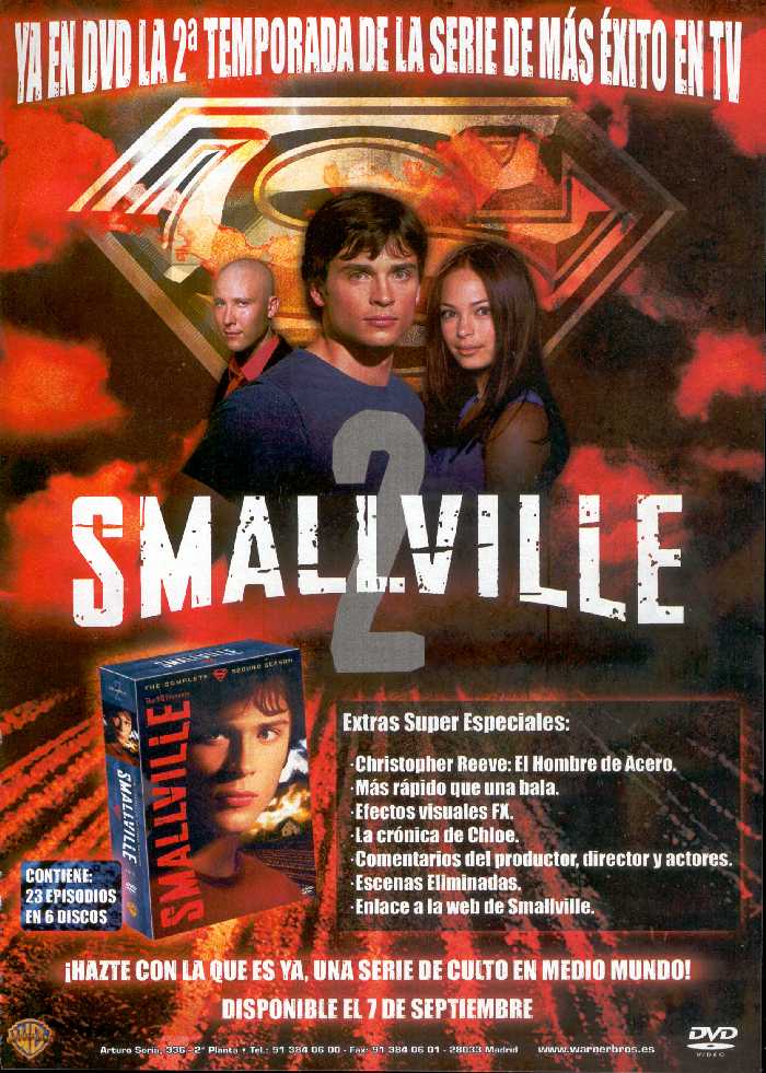 ANUNCIO SMALLVILLE 2 DVD