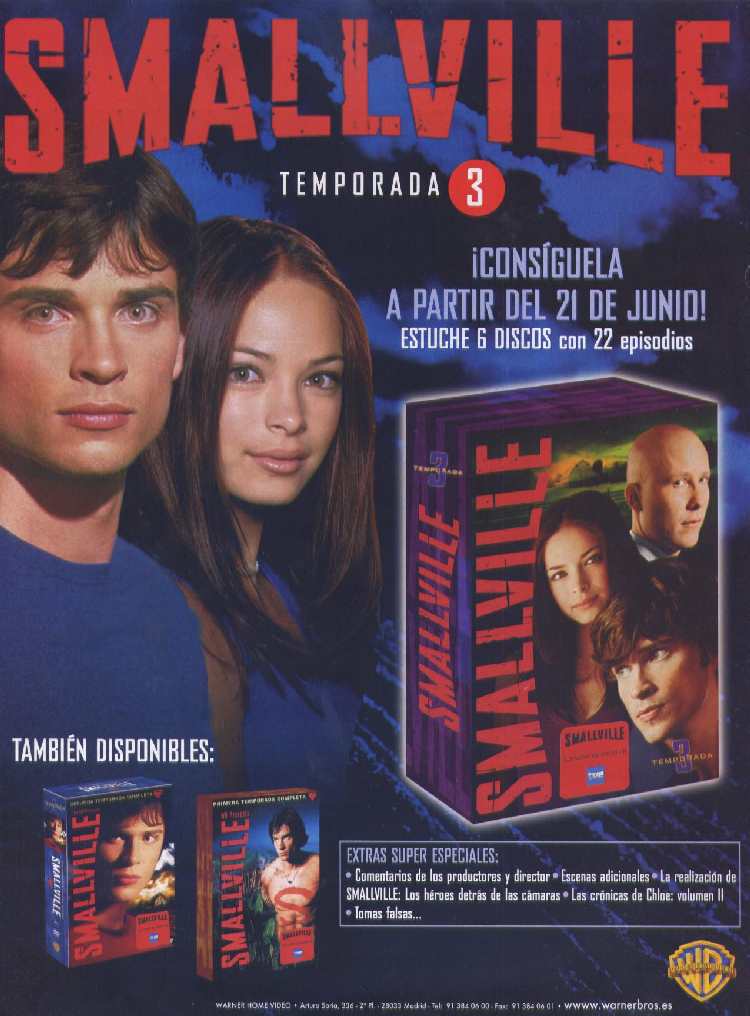 TERCERA TEMPORADA EN DVD